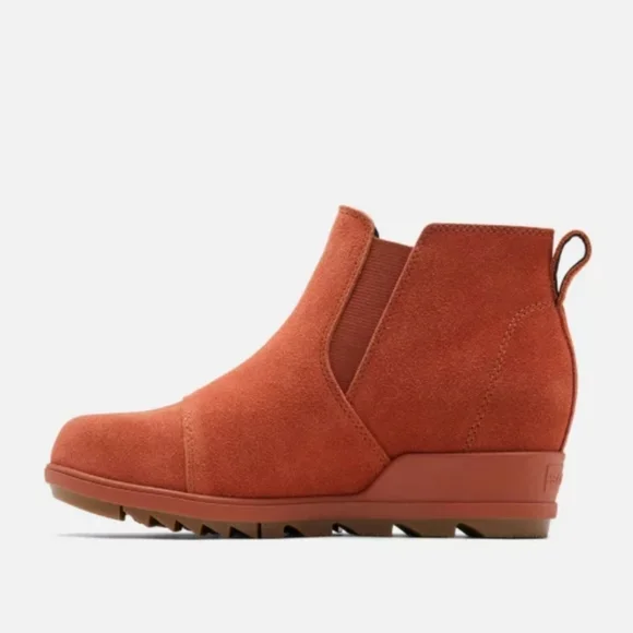 Sorel Evie Pull On Suede Booties - Picture 2 of 8